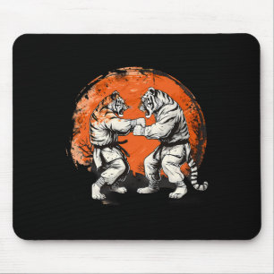 Taekwondo Tiger Kickboxing Jiu-jitsu Kung Fu Marti Mouse Mat