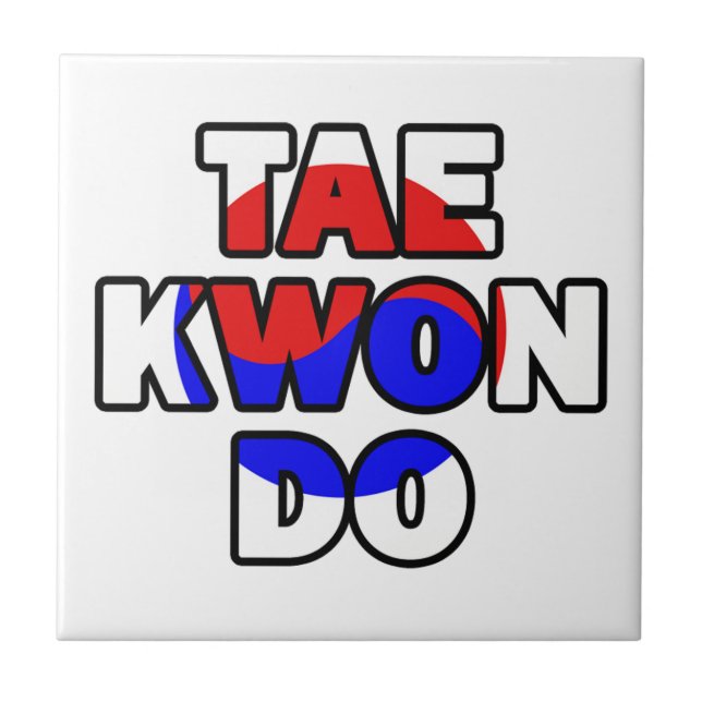 Taekwondo Tile (Front)
