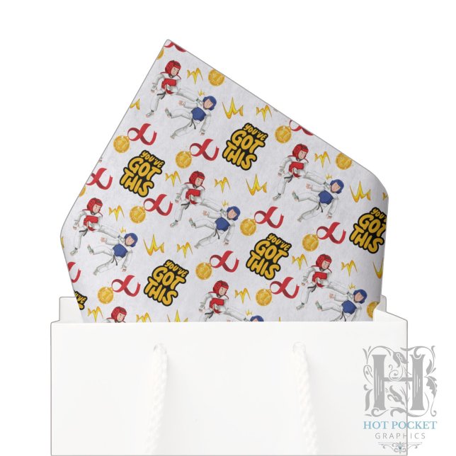 Taekwondo Tissue Paper (Boys) (Creator Uploaded)