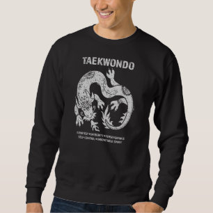 Taekwondo TKD Tae Kwon Do Dragon Art Martial Arts Sweatshirt
