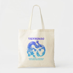 Taekwondo Tkd Tae Kwon Do Dragon Martial Tote Bag