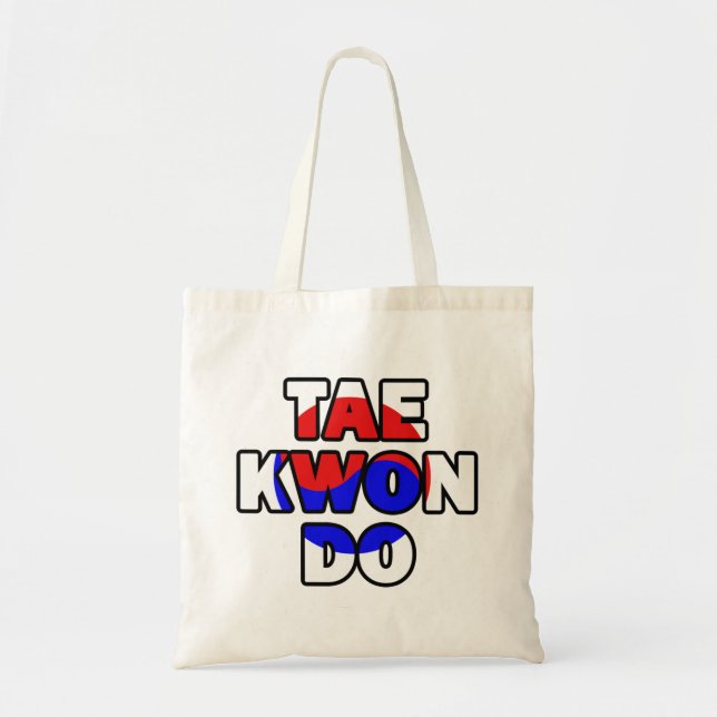 Taekwondo Tote Bag (Front)