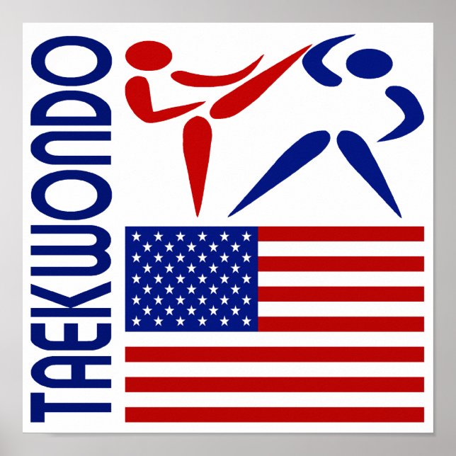 Taekwondo United States Poster (Front)
