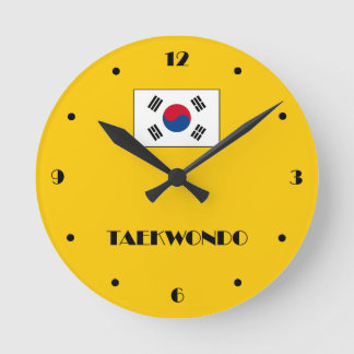 Taekwondo Wall Clock