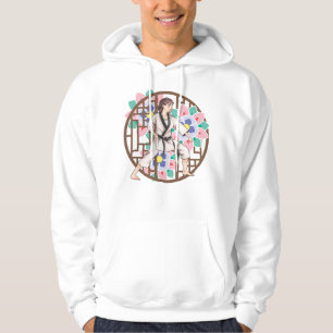 Taekwondo Warrior Woman - Strength and Korean Flow Hoodie