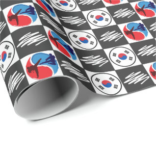 Taekwondo Wrapping Paper
