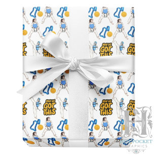 Taekwondo Wrapping Paper (Girls)