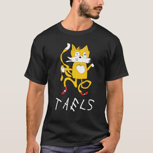 Taels Sanic Meme Fast Funny Retrogamer T-Shirt (Front)