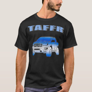 TAFFR Funny Blue American Truck Gift  T-Shirt