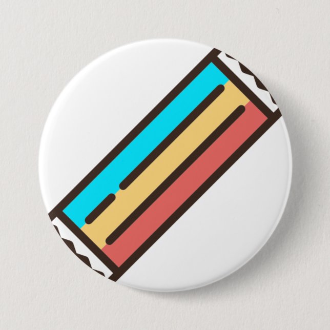 taffy 7.5 cm round badge (Front)