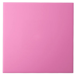 Taffy Pink Ceramic Tile. Tile