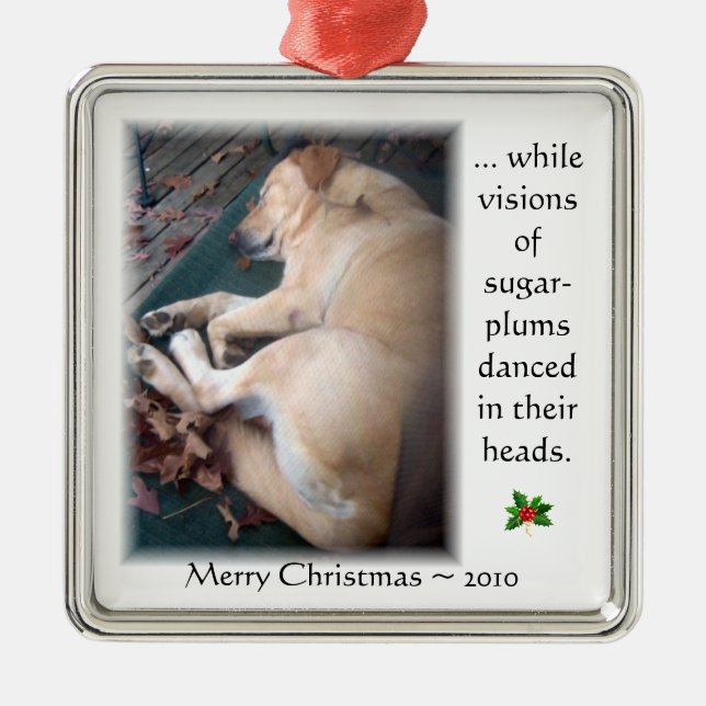Taffy's Christmas Ornament 2010 (Front)