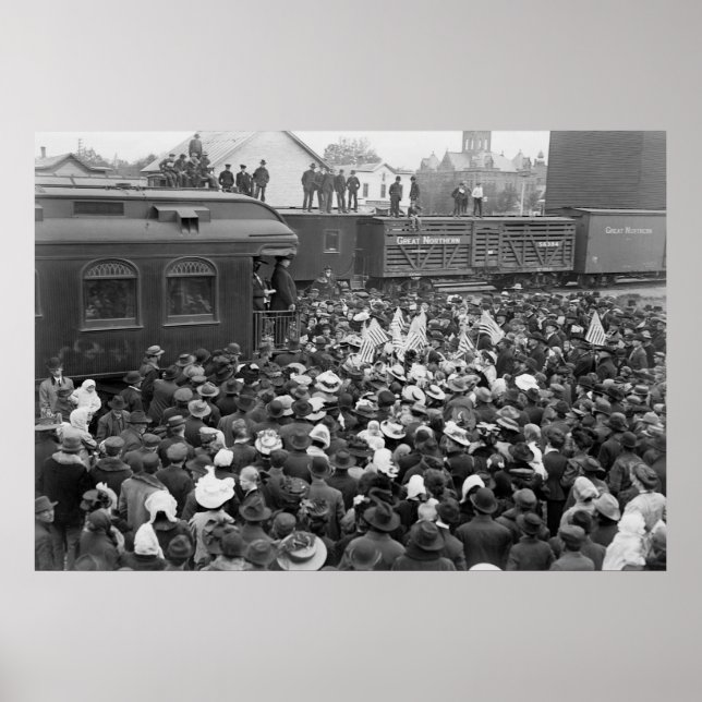 Taft Campaign Speech: 1908 Poster (Front)