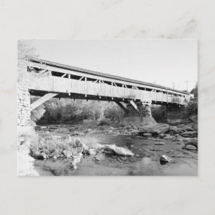 Taftsville Bridge Postcard