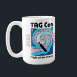 TAG Con 2026 Flight of the Vimana - Classic Mug<br><div class="desc">TAG Con 2026 Flight of the Vimana Classic White Mug commemorating the seventh annual,  virtual online convention for TAG Fans -- Fans of The Atlantis Grail series of science fiction books by Vera Nazarian.</div>