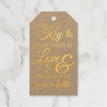 Tag for key favour