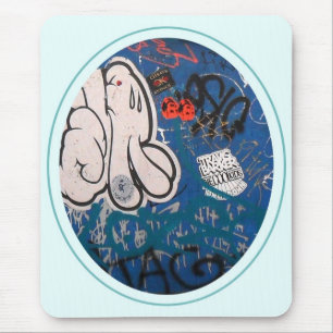 "Tag" Graffiti Mouse Mat