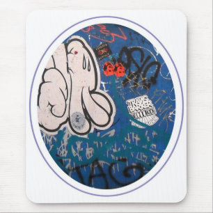 "Tag" Graffiti Mouse Mat