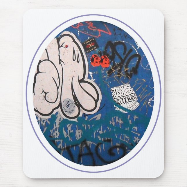 "Tag" Graffiti Mouse Mat (Front)
