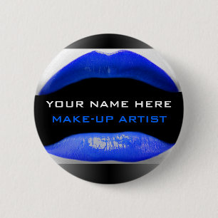 Tag Name For Make-Up Artists 6 Cm Round Badge