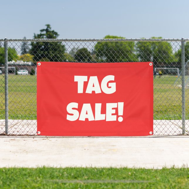 Tag Sale! Bright Banner (Insitu)