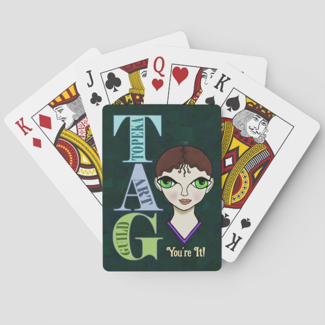 TAG You're it .  Classic  Playing Cards (Back)