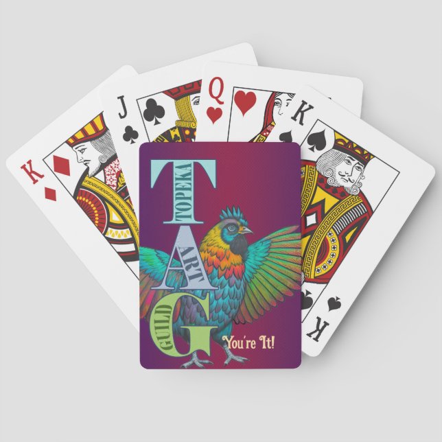 TAG You're it .  Classic  Playing Cards (Back)