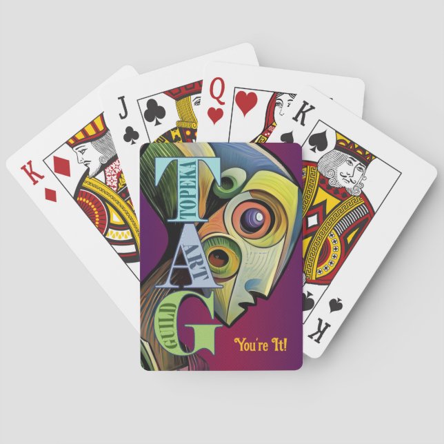 TAG You're it .  Classic  Playing Cards (Back)