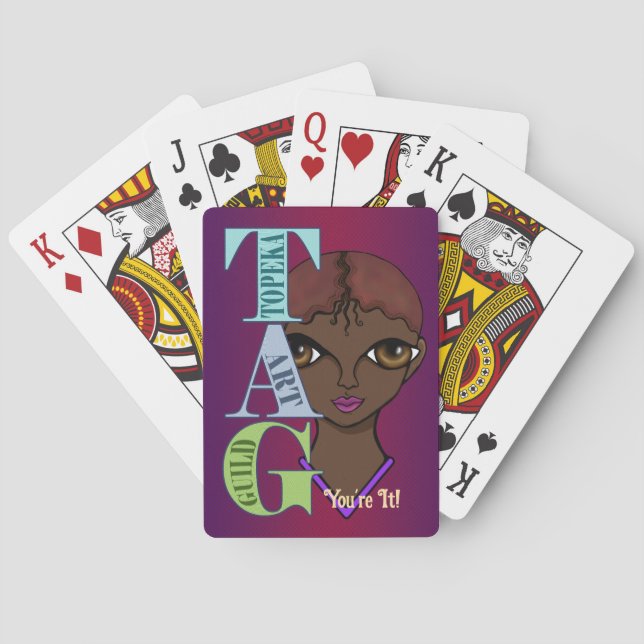 TAG You're it .  Classic  Playing Cards (Back)