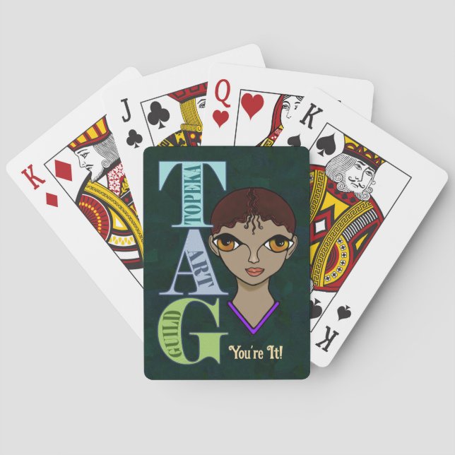TAG You're it .  Classic  Playing Cards (Back)