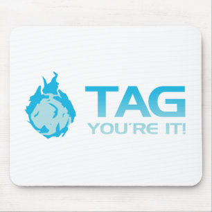 TAG You're it! - Sticky Grenade Halo game gamer Mouse Mat