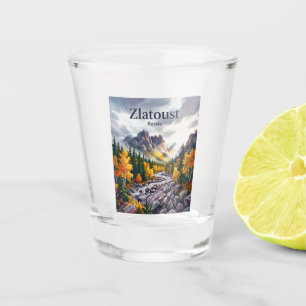 Taganay National Park Russia Shot Glass