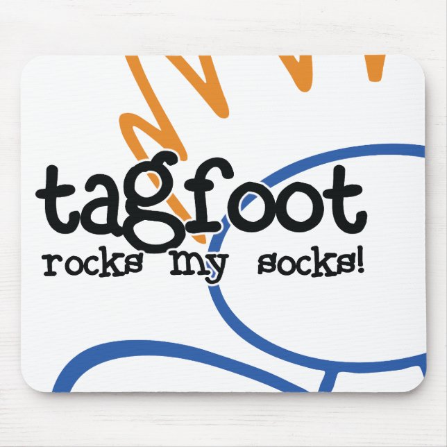 tagfoot (deskification) mouse mat (Front)