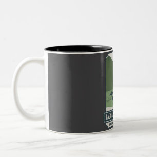 Taggart Lake Loop - Grand Teton National Park  Two-Tone Coffee Mug