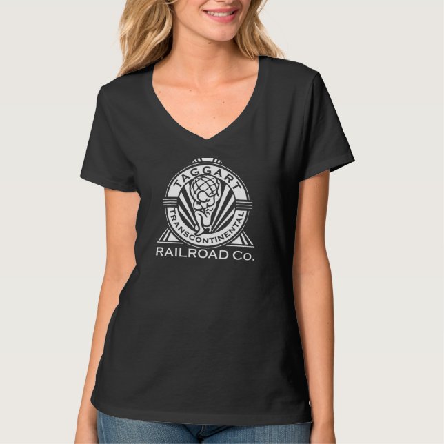 Taggart Transcontinental Railroad T-Shirt (Front)