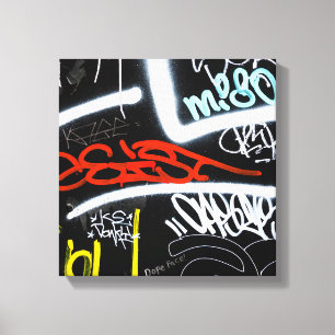 tagged canvas print