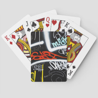 tagged playing cards