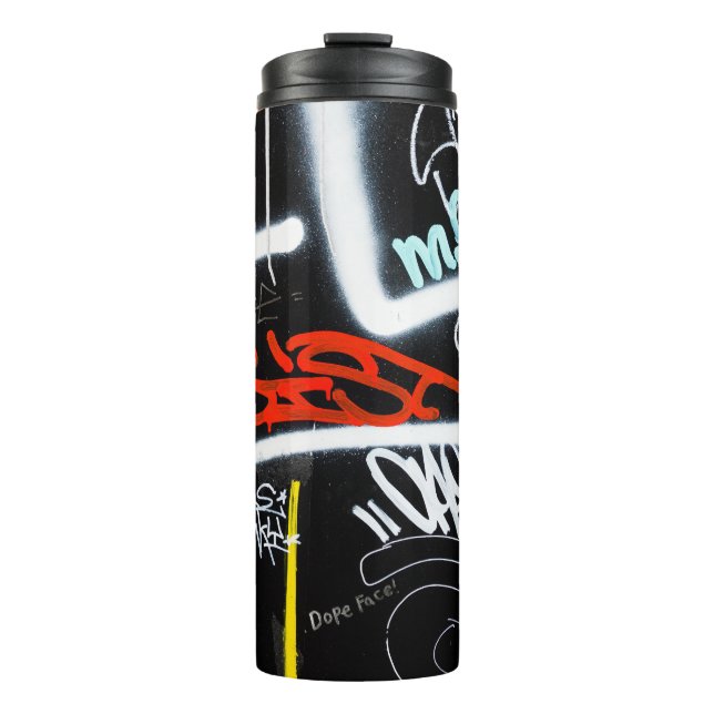 tagged thermal tumbler (Front)