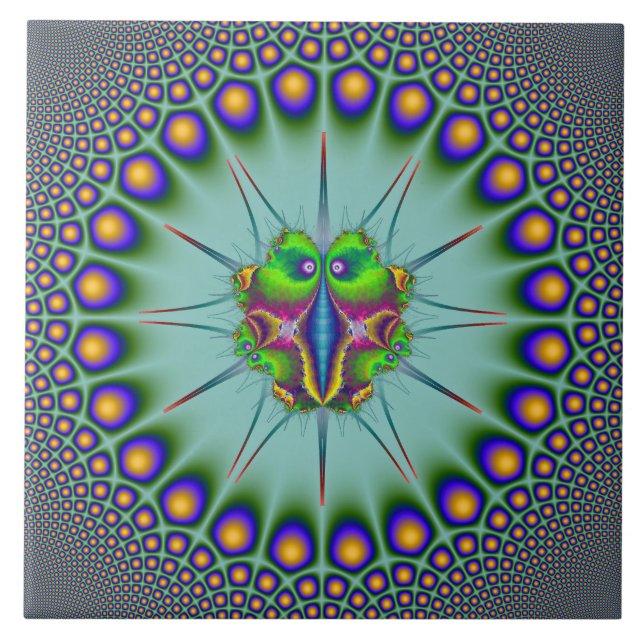 Taggert Bug in 24 Point Circular Frame Tile (Front)
