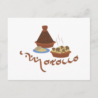 Tagine Morocco Postcard