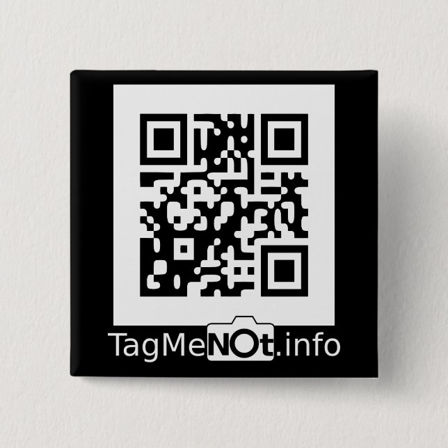 TagMeNot Button (Front)