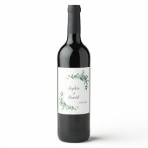 Tags Custom Wine Bottle Wedding Wine Label