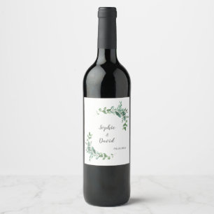 Tags Custom Wine Bottle Wedding Wine Label 