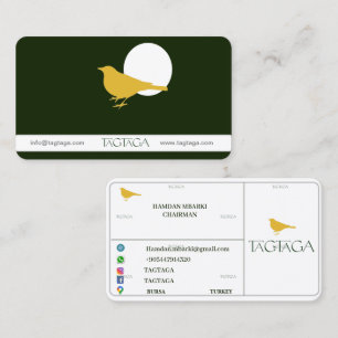 TAGTAGA Business Card