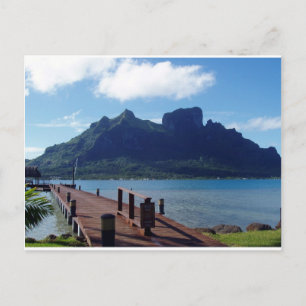 Tahiti - another view postcard