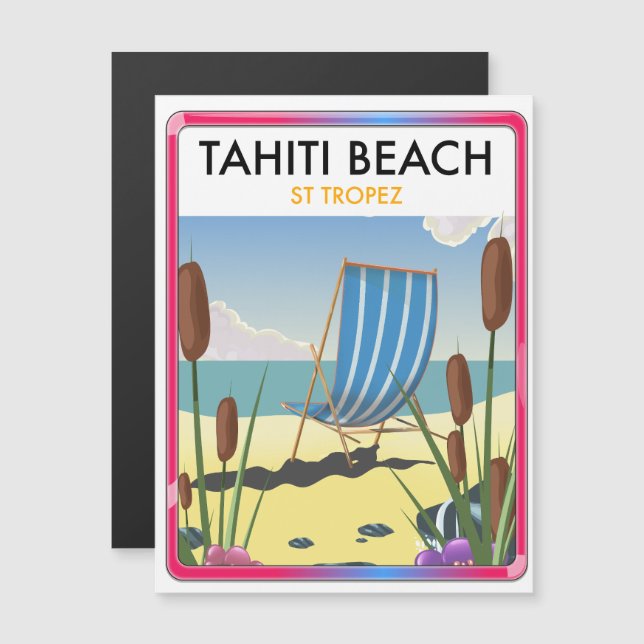 Tahiti beach st tropez (Front/Back)