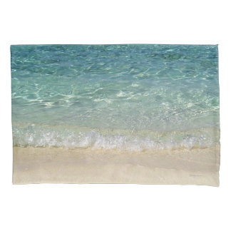 Tahiti Blue Tropical Water Pillowcase