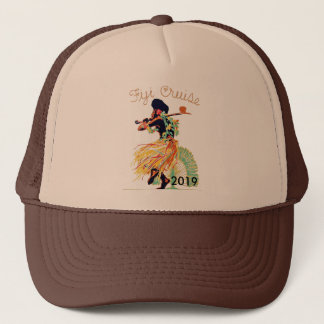 Tahiti Fiji Cruise Personalised Travel Souvenir Trucker Hat