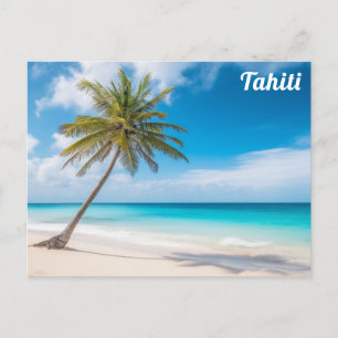 Tahiti French Polynesia Bora Bora Travel Postcard