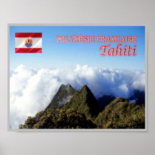 Tahiti - French Polynesia - Poster